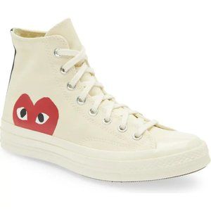 New Converse x Comme des Garcons Play CDG Chuck Taylor Mens 11 unworn NWT…